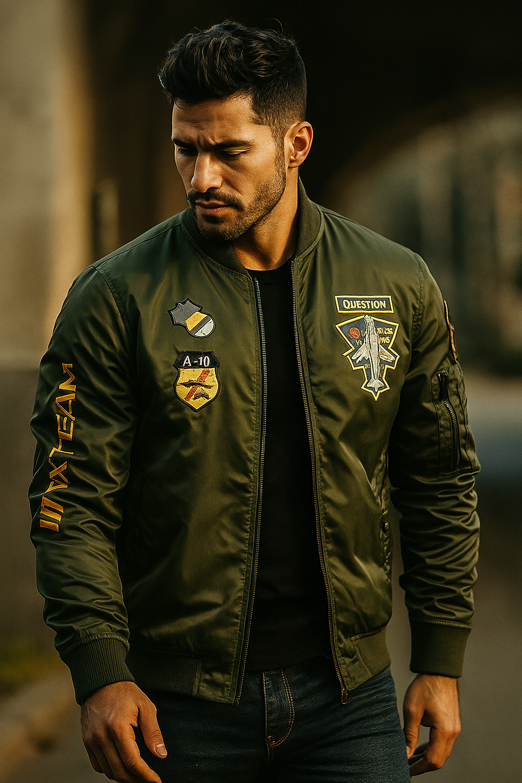 Skyborne Vintage Aviator Jacket